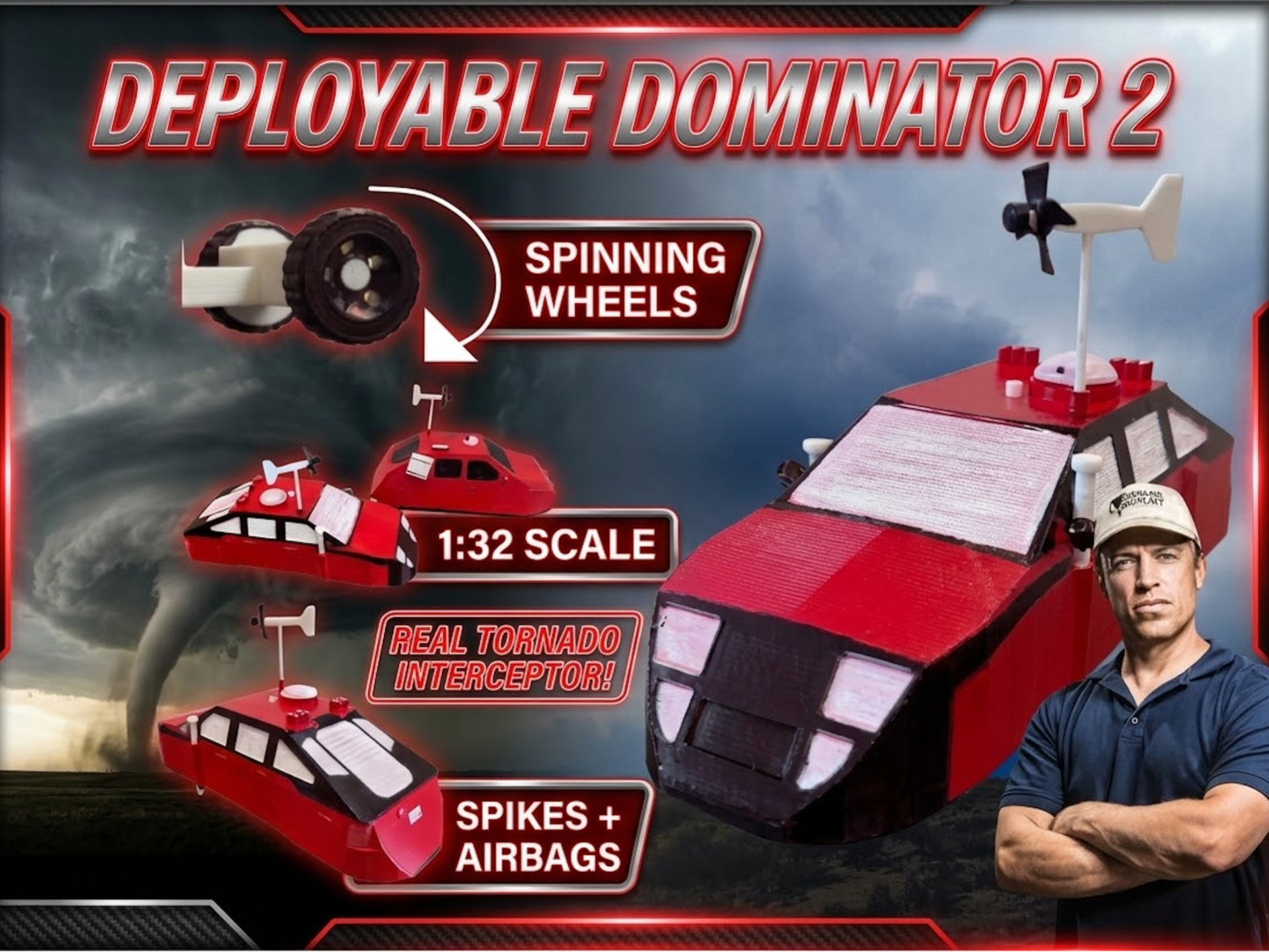 DEPLOYABLE DOMINATOR 2 | 1:32 SCALE - 1