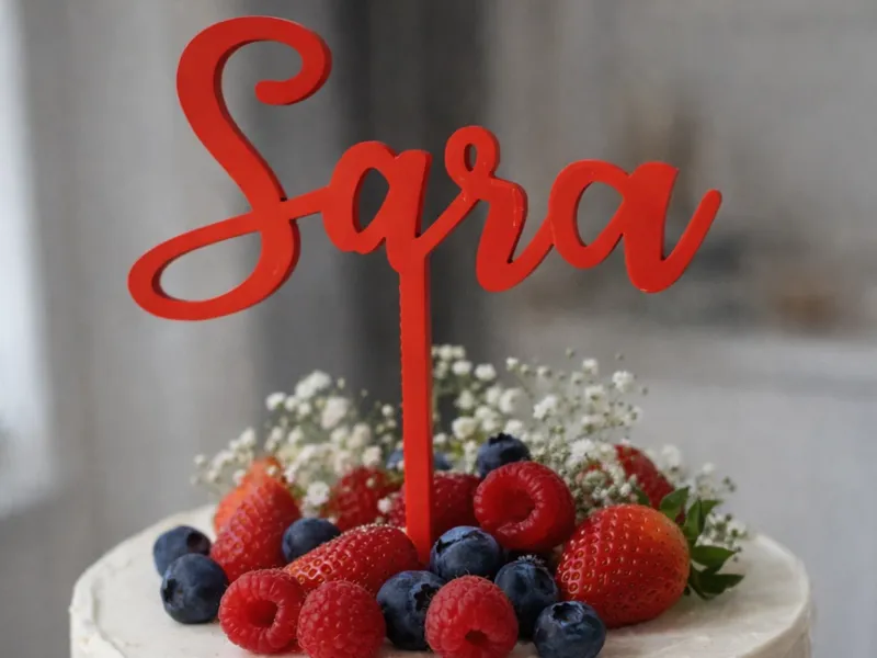 Cake Topper Sara