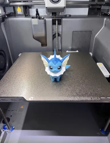 Modelo para impresión 3D: Vaporeon eeveelution Pokemon toy — vista de referencia 2