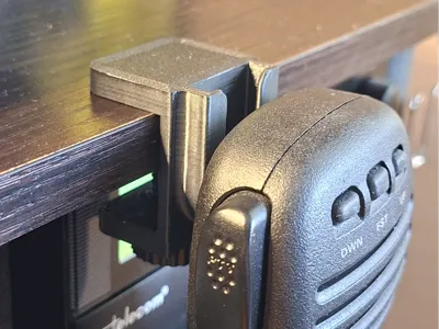 Ham Radio Microphone Holder 