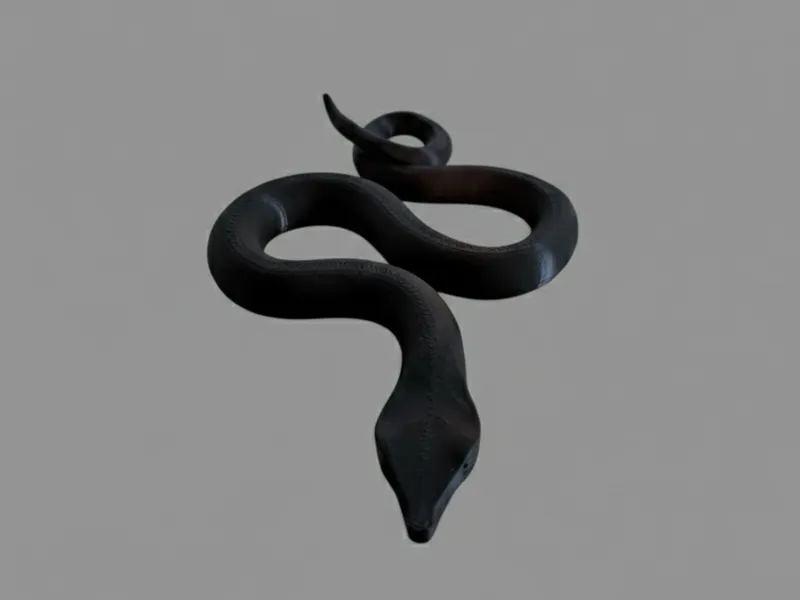 Llavero de Serpiente - Animal Keychain