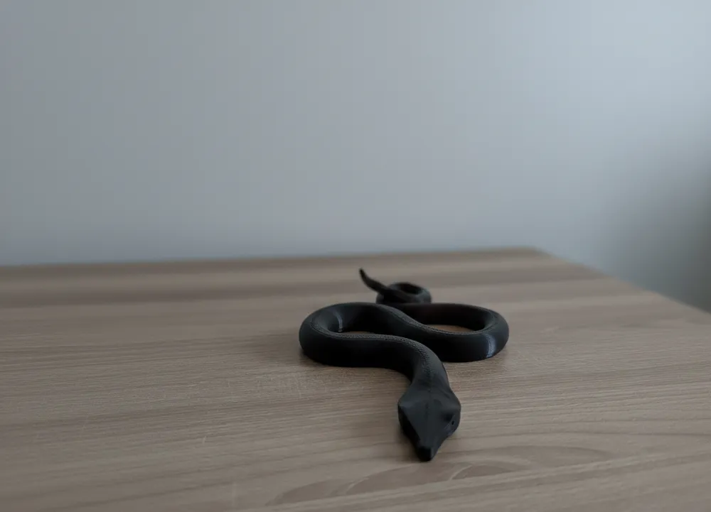 Snake Keychain - Animal Keychain - Free 3D Print Model - MakerWorld