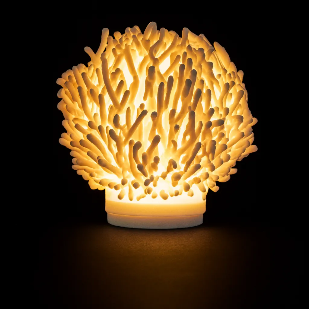Korallenlampe view 2