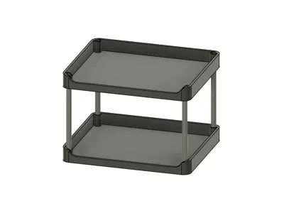 Stackable Desk Organizer | Modular Desk Shelf