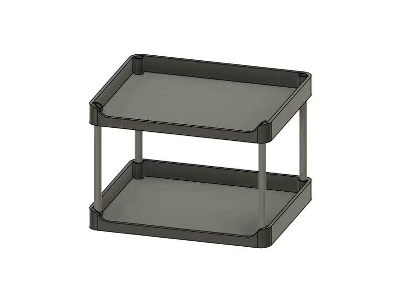 Stackable Desk Organizer | Modular Desk Shelf