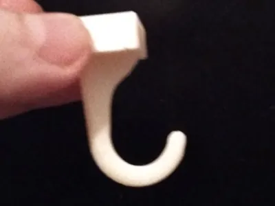 Bottom mount hook 40mm with mount base