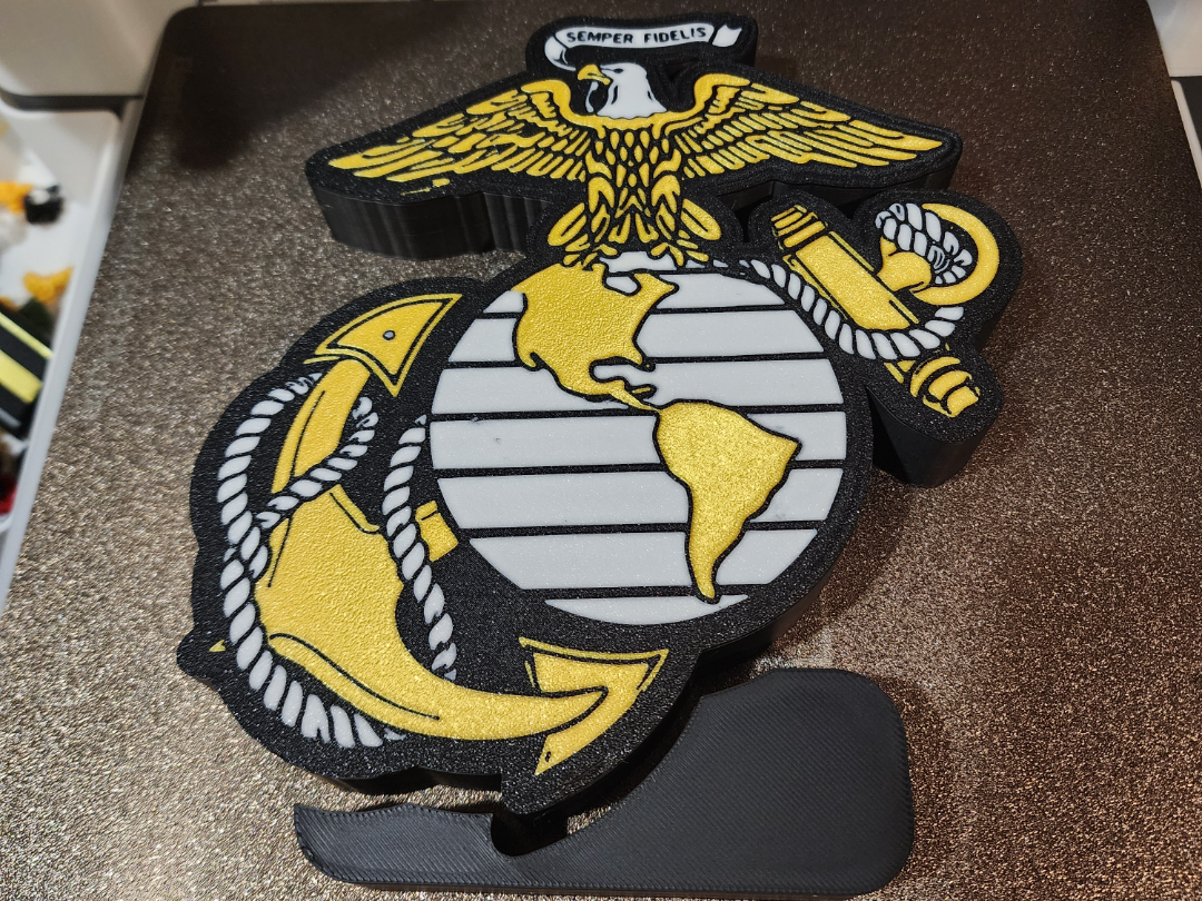 eagle,globe and anchor lightbox USMC