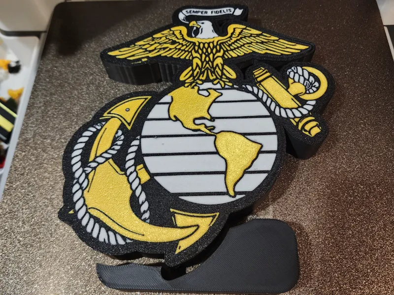 eagle,globe and anchor lightbox USMC