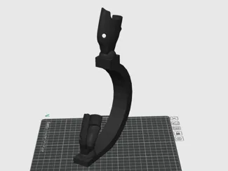 VR Two Handed Weapon Grip Quest 2/3