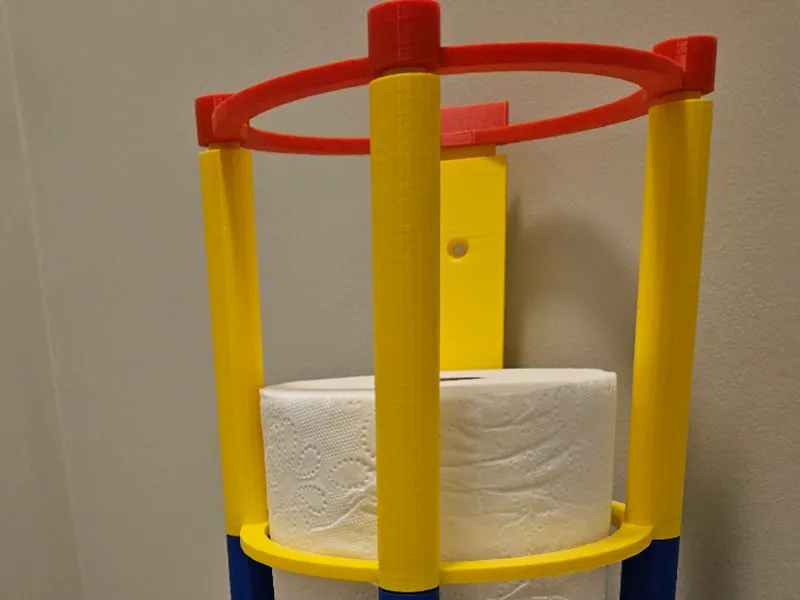 Mountable Stacking Toilet Paper Holder.  