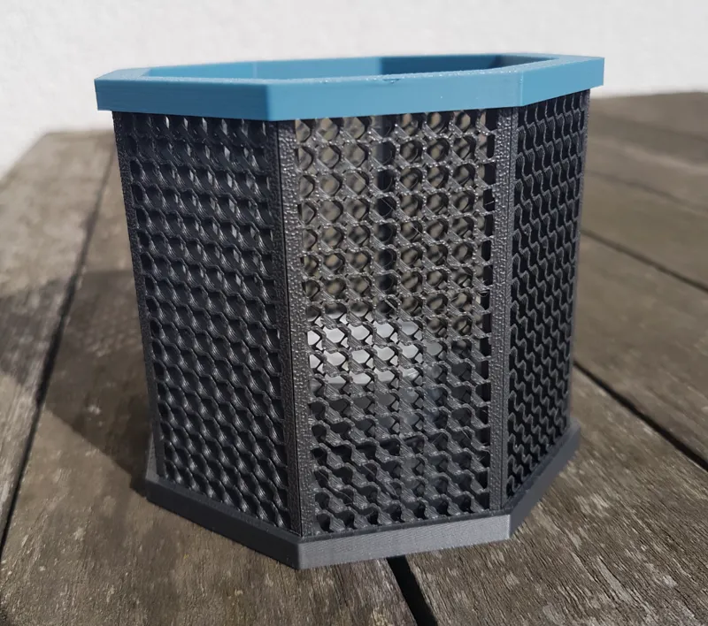 Infill Tealight Holder - octagon