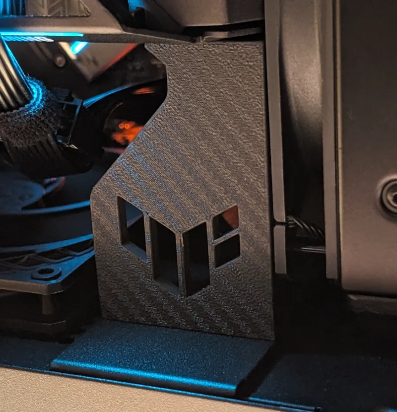 NZXT H510 GPU-Halter TUF Gaming LOGO