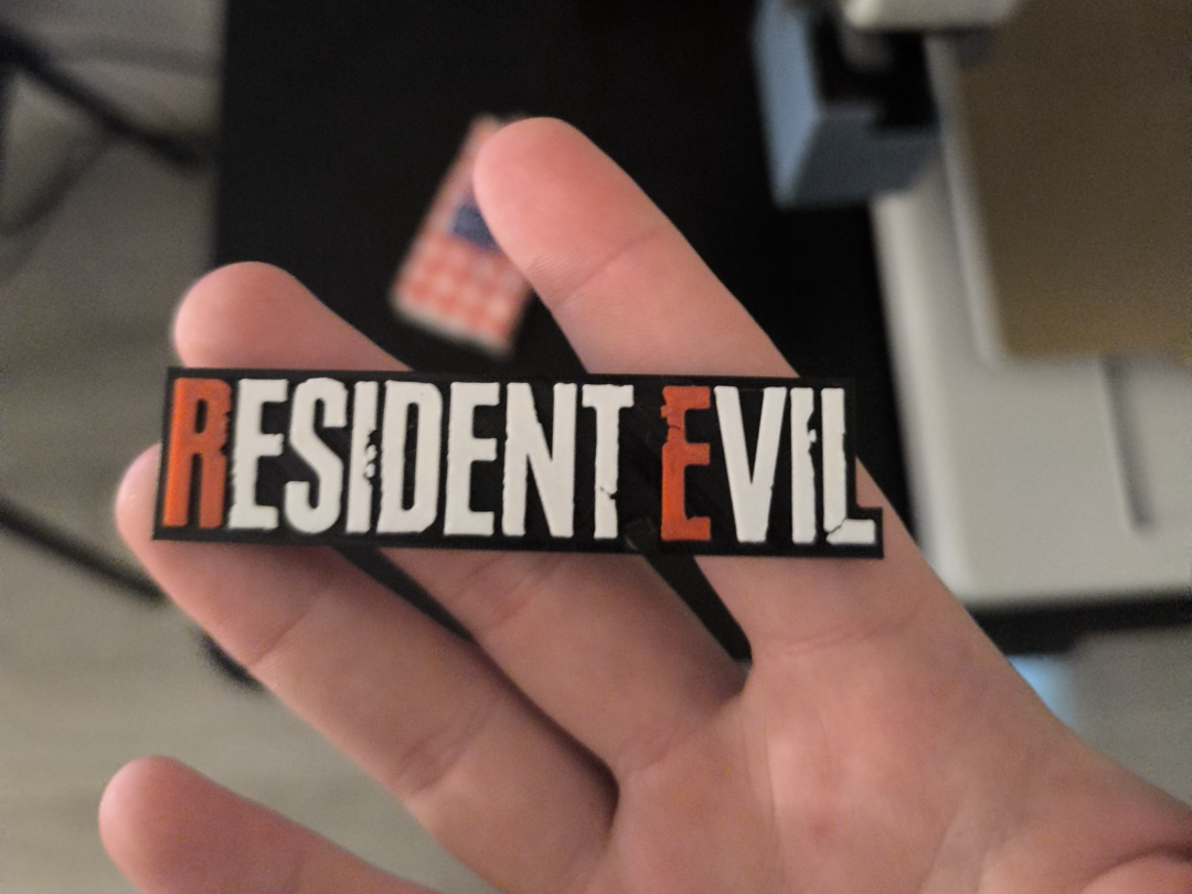 Resident Evil keychain 
