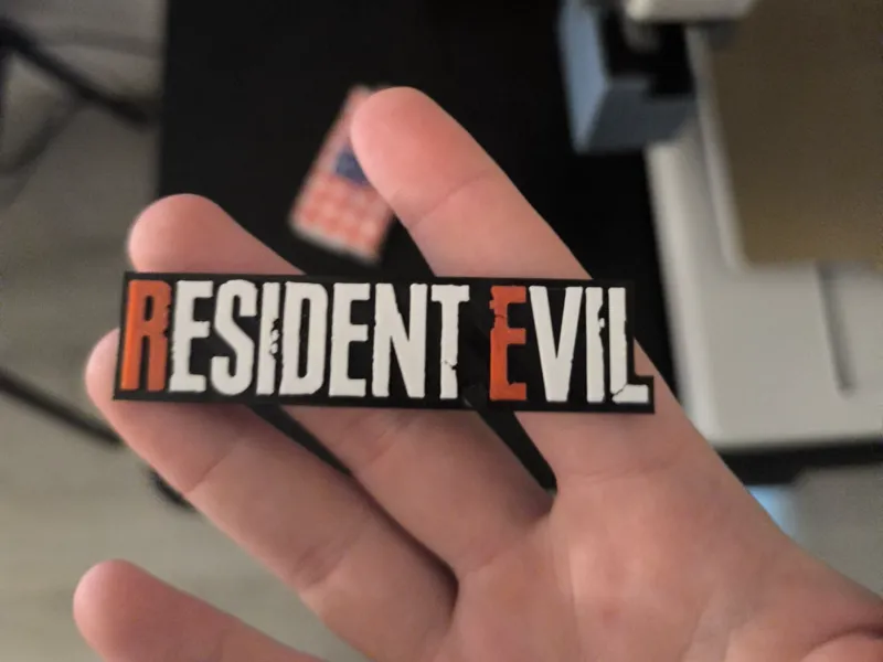 Resident Evil keychain 