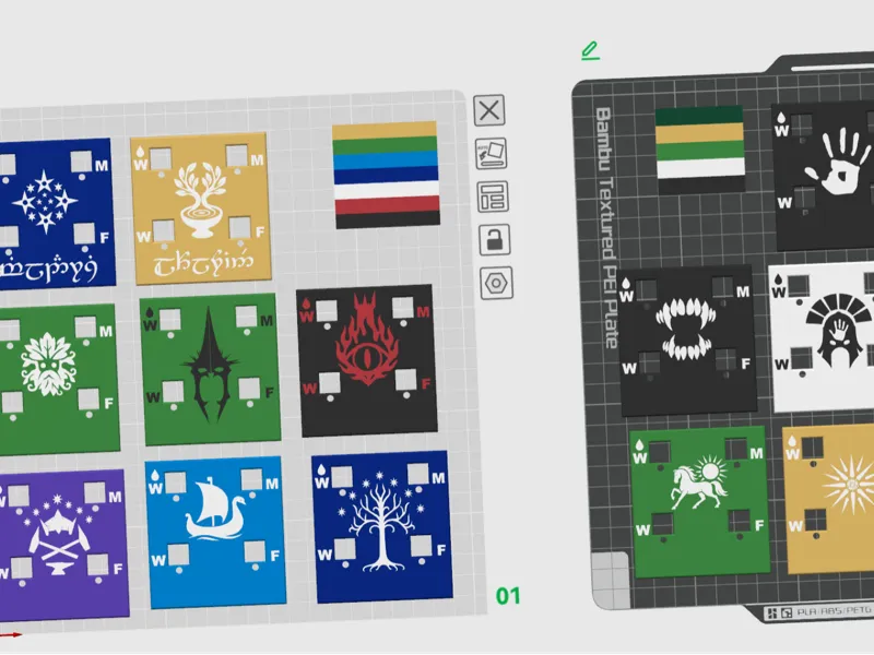 MESBG Diceless Hero Trackers