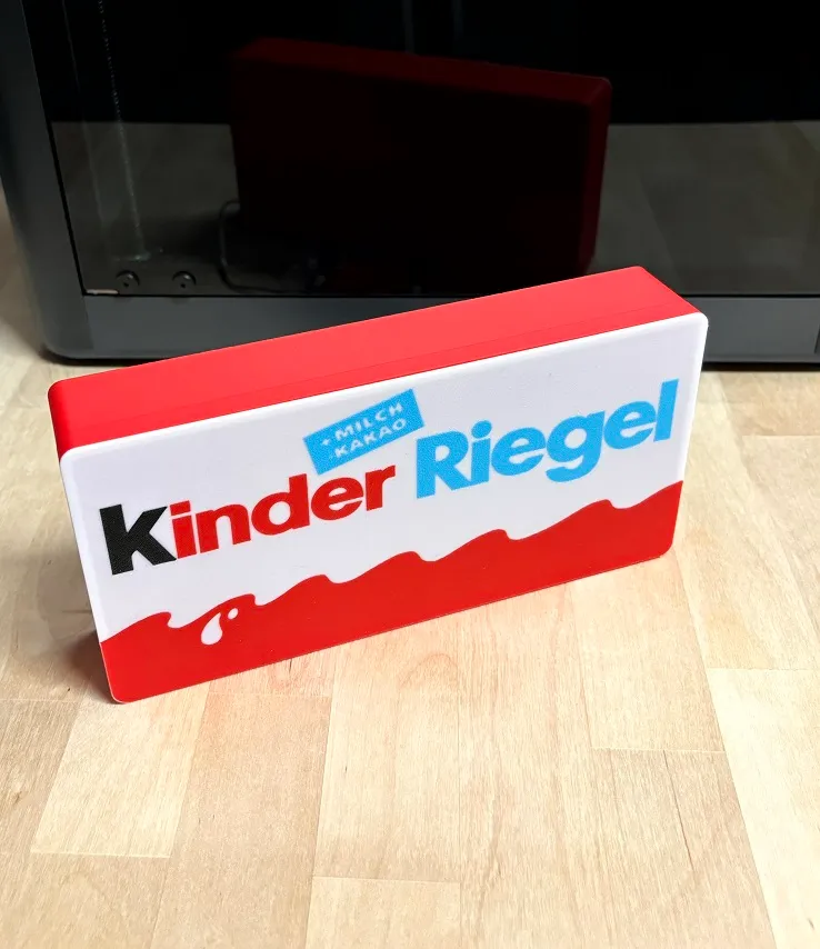 Kinder Riegel Lightbox by undi23 MakerWorld