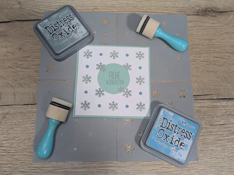 Christmas/Snowflake - Schablonen/Stencil