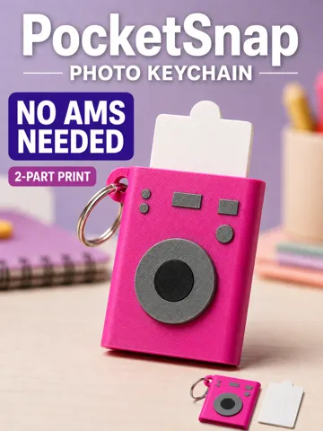 Llavero: Pocketsnap - photo camera keychain — vista de referencia 2