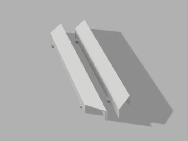 Canaletta porta cavi assemblabile