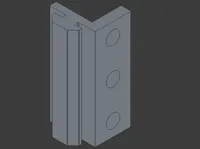 Adaptateur 1U pour profilé aluminium 2020 — photo 3