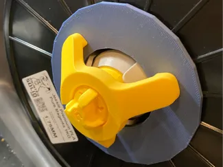 Support plate for AMS Lite spool holder lock v 1.5