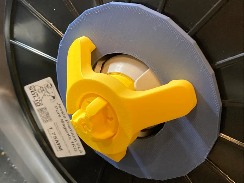 Support plate for AMS Lite spool holder lock v 1.5