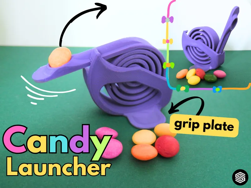Candy Launcher – High-Speed Candy Dispenser!