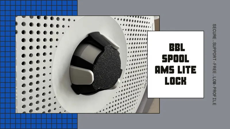 AMS Lite Spool Lock for Bambu Labs Spools