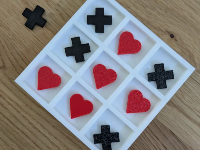 Valentine's Tic Tac Toe