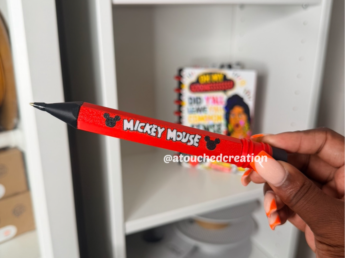 Mouse Ears Jumbo Pencil Pen - 1
