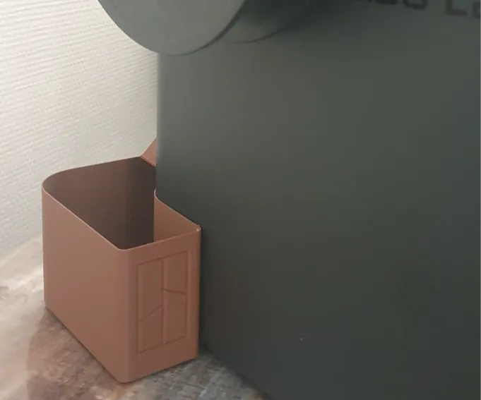 Trash Poop Bambulab P1/X1C with Magnet Vase mod