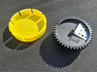 0.2mm layer, 5 walls, 15% infill, no supports