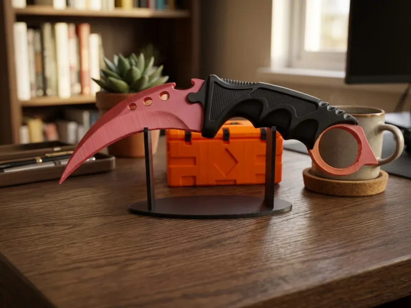 knife stand.