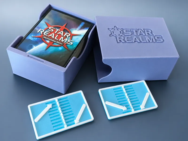 Star Realms Base Game & slim point trackers