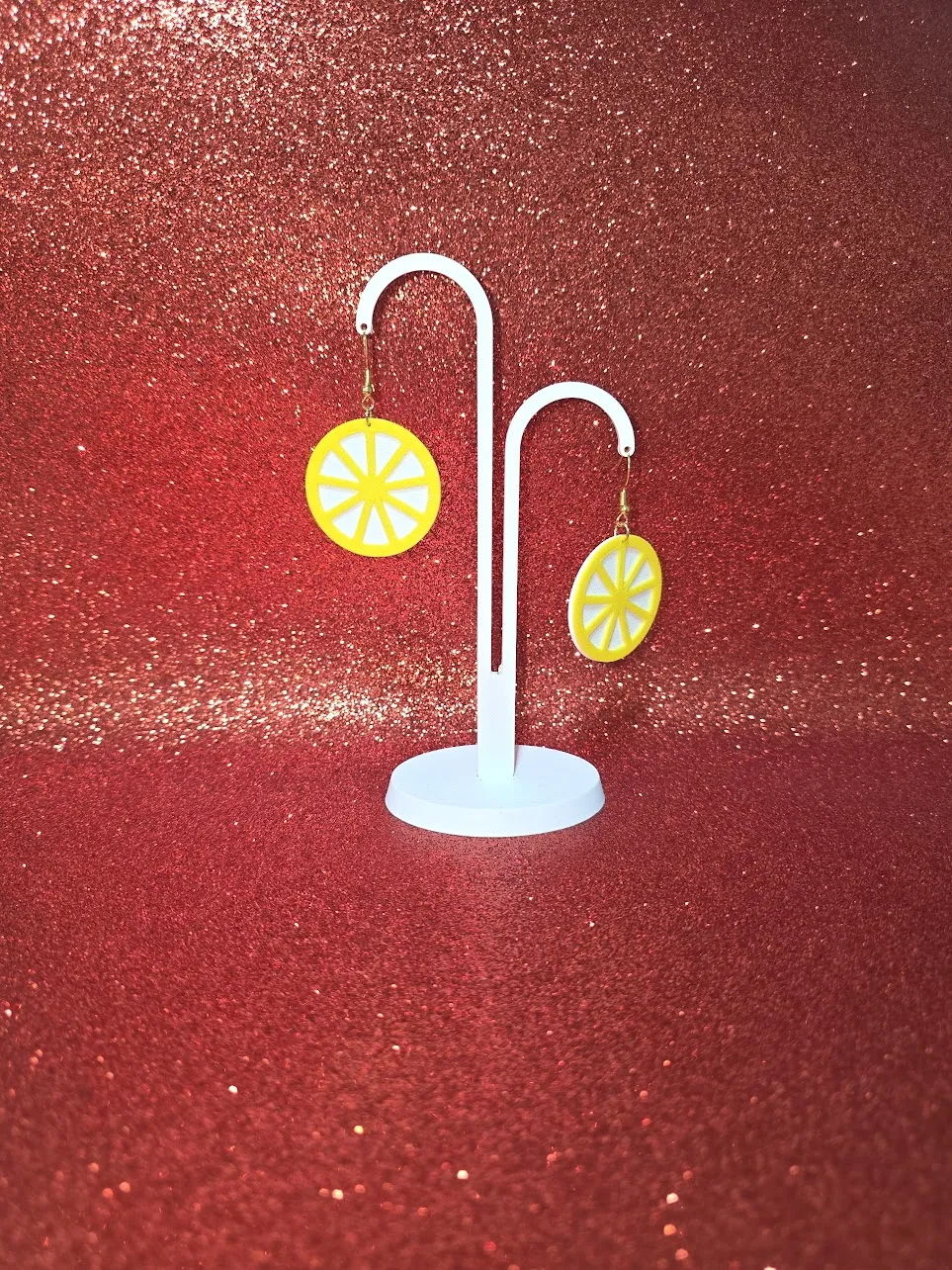 Lemon v2 earrings view 3