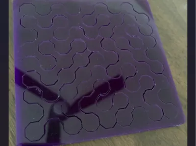 Hex 12 piece puzzle