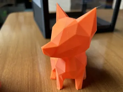 Renard stylisé géométrique