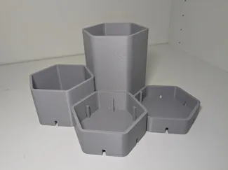Modular pencil holder / desk organizer