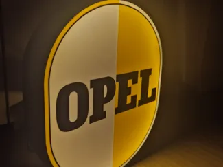 Opel Logo Lightbox 