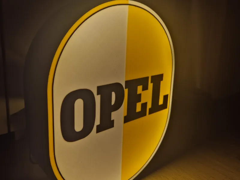 Opel Logo Lightbox