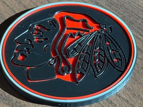 Chicago Blackhawks Alternate Coasters