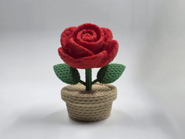 Knitted Rose