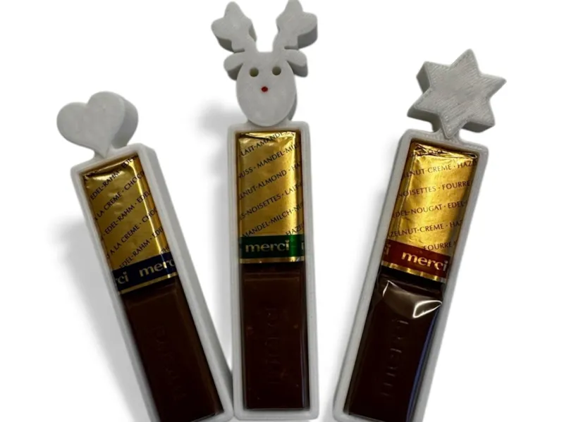 Merci Weihnachtsfigur