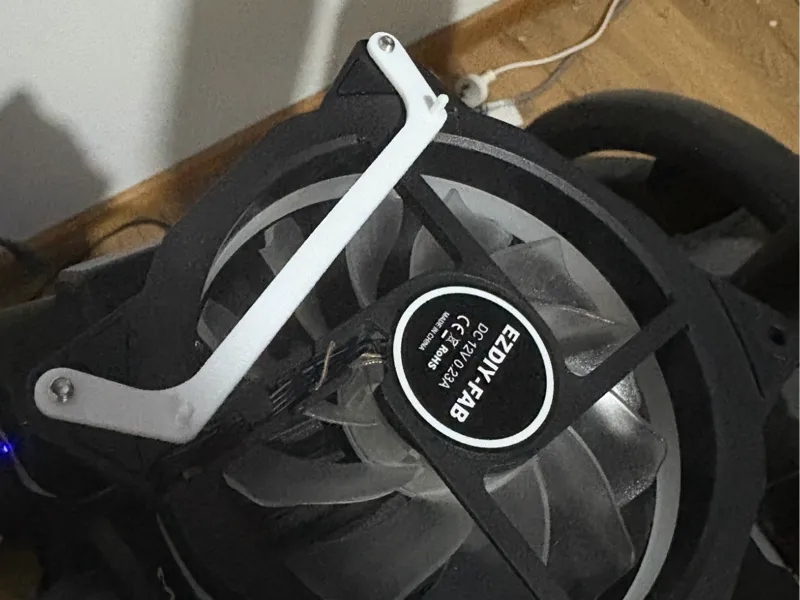 MOZA R9 Fan Mount - Minimalist