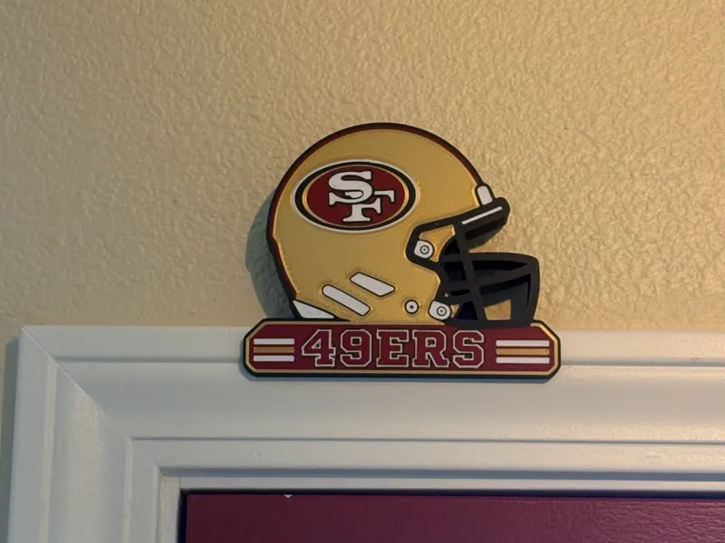 San Francisco 49ERS Door Topper