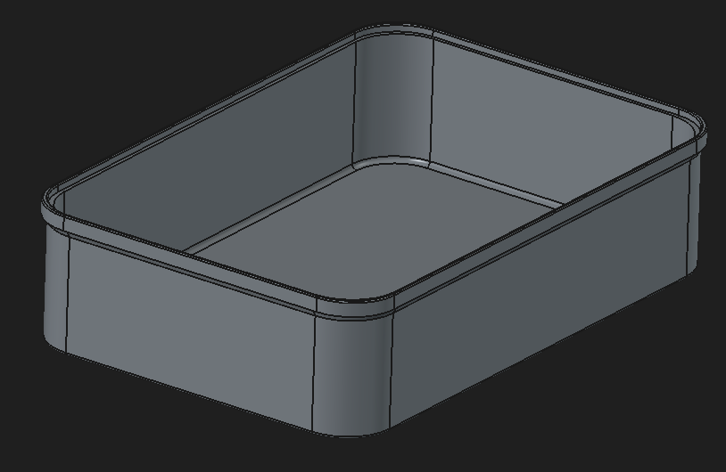 Miniatura 5 do modelo 3D Stackable Box 13x23cm