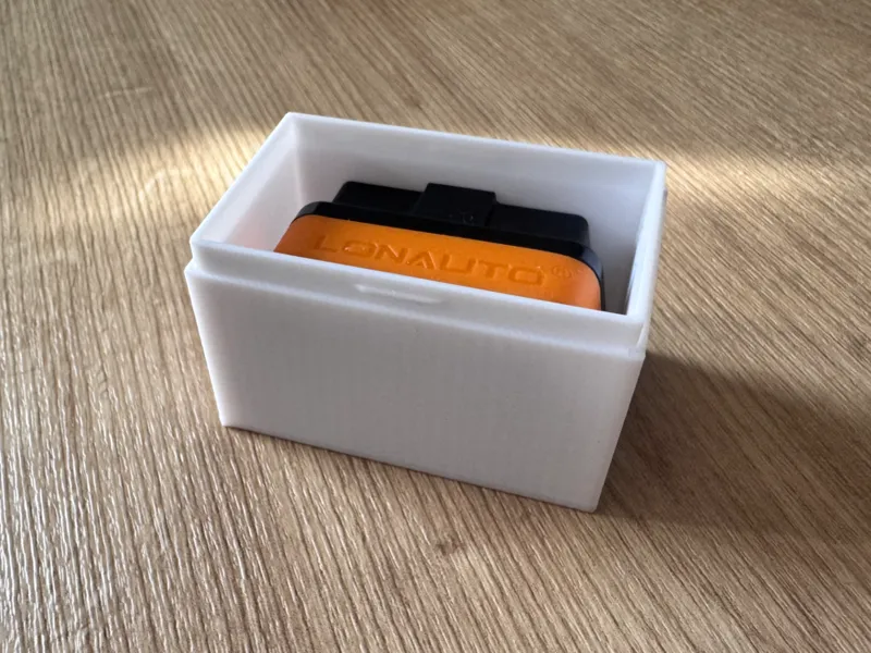 ELM327 storage box with lid