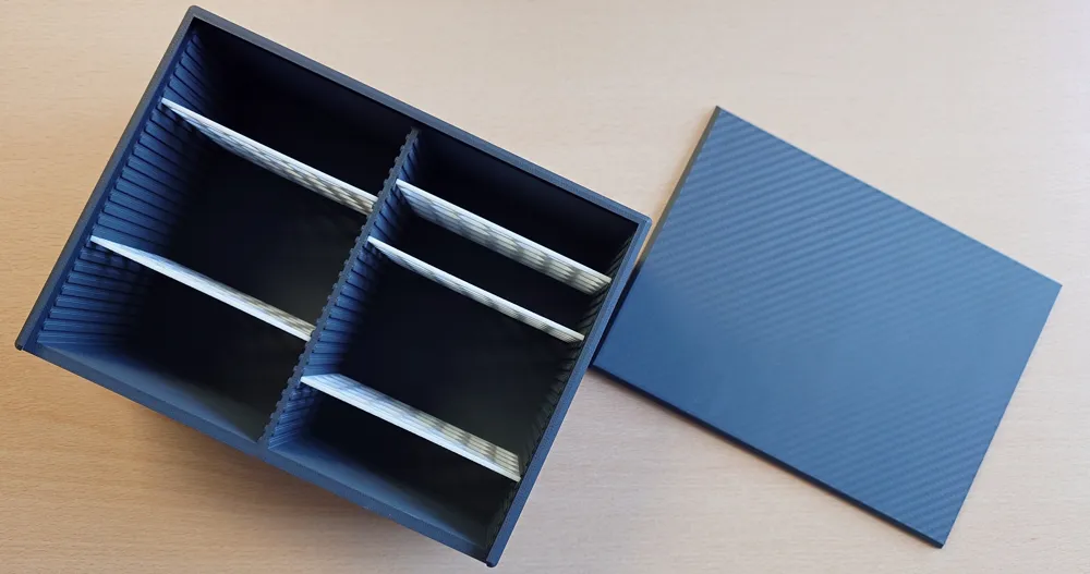 Clean Box - Clean Lid - With dividers - Free 3D Print Model - MakerWorld