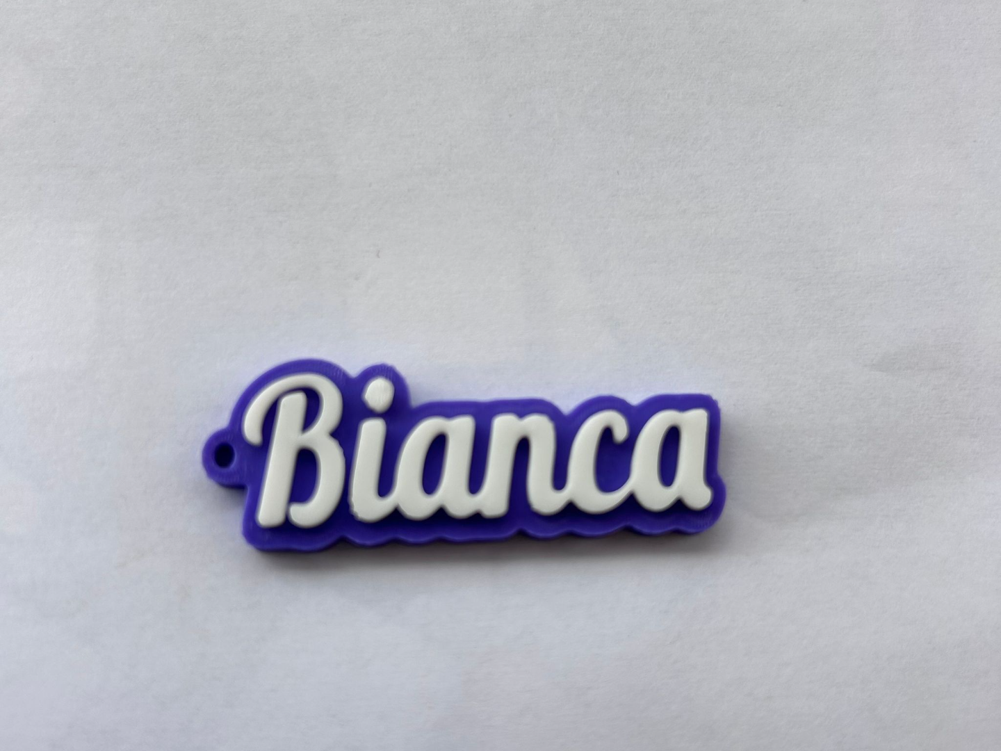 Bianca name keychain