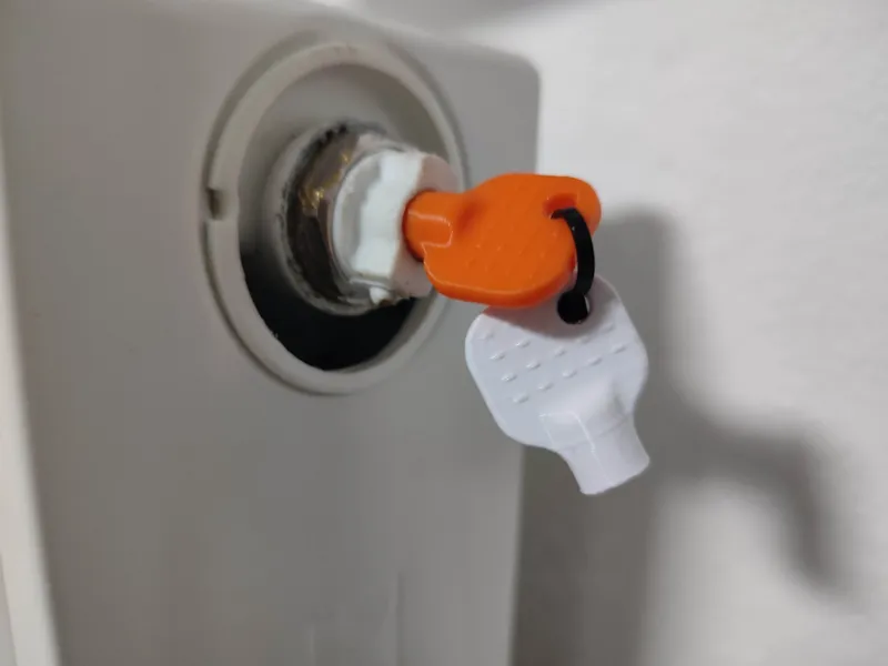 Radiator Bleed Key